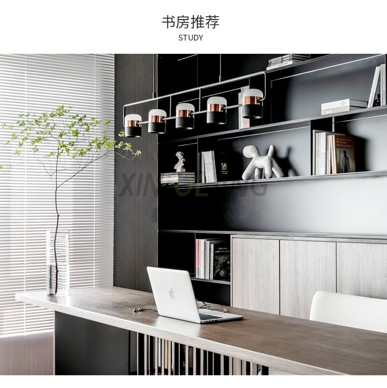 高端铝百叶窗帘|L 型(厂型)C 型叶片防水免打孔 厨卫办公室百叶帘定制 详情图13