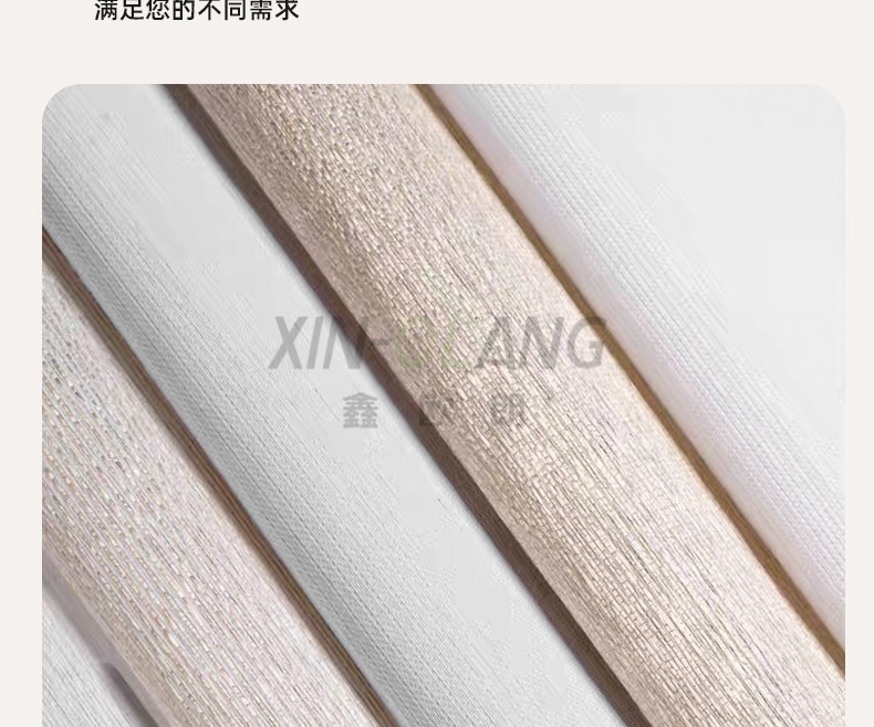 仿麻面料法式罗马帘｜折叠升降遮阳透光 卧室书房茶室装饰窗帘定制 详情图7